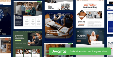 Avante | Business Consulting WordPress Theme