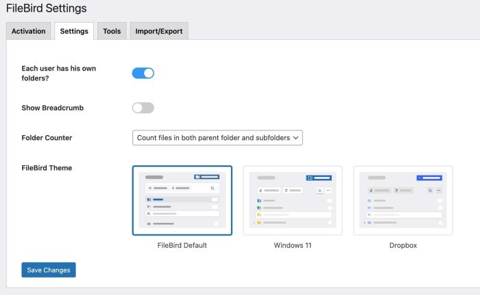 FileBird WordPress Media Library Folders 6.4.8 - Image 11