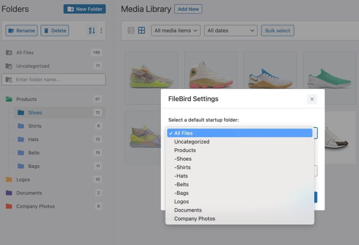 FileBird WordPress Media Library Folders 6.4.8 - Image 9