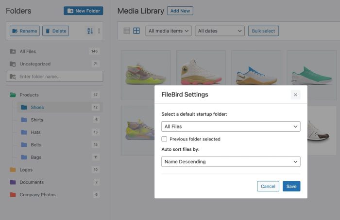 FileBird WordPress Media Library Folders 6.4.8 - Image 15