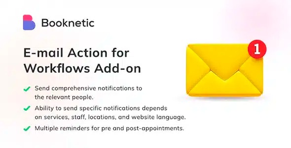 Booknetic-Email-Action-Addon Booknetic Email Action Addon 1.2.1 - Image 1