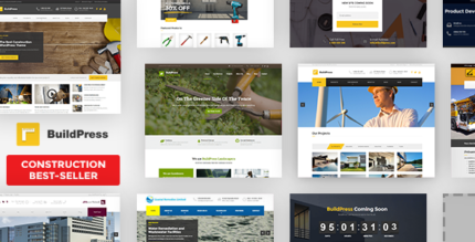 BuildPress Multi-purpose Construction and Landscape WordPress Theme