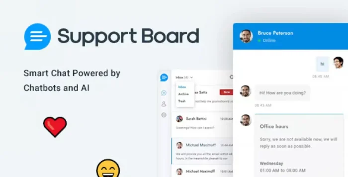 Chat Support Board 3.8.2 - Image 1