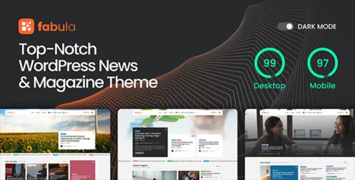Fabula News and Magazine Theme 1.2.93 - Image 1