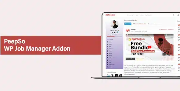 PeepSo WP Job Manager Integration