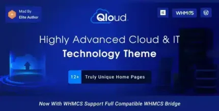 Qloud WHMCS WordPress Theme