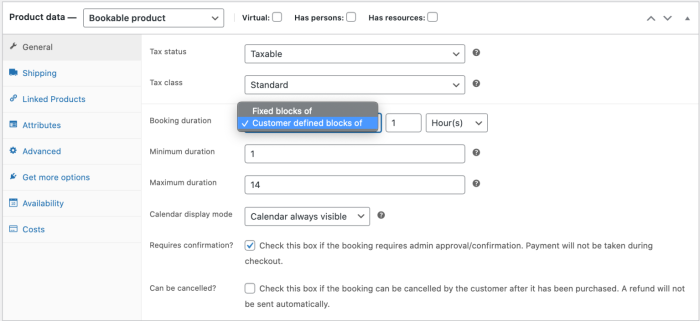 WooCommerce Bookings 2.2.9 - Image 3