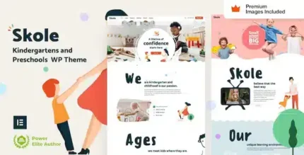 Skole Children Kindergarten Theme