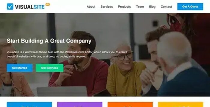 VisualSite Pro Theme 1.1.1 - Image 1