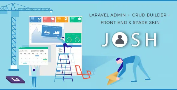 imgi_4_Josh-Laravel-Admin-Template Josh Laravel Admin Template 12.0 - Image 1